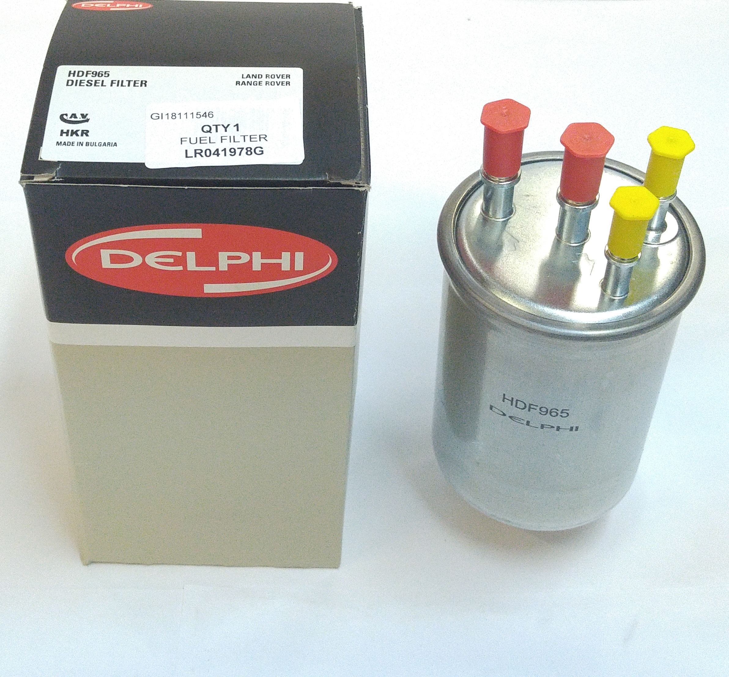 Фильтр топливный RRS/RRN 3.0D с 2013- (LR041978||DELPHI)